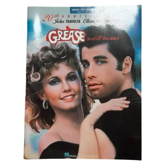 Grease Is Still the Word: Hal-Leonard, Sheet Music, Easy Piano Songbook 1998 NOS - Picture 1 of 6